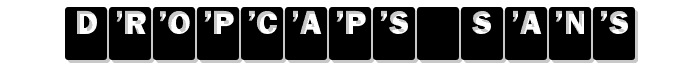 DropCaps Sans font